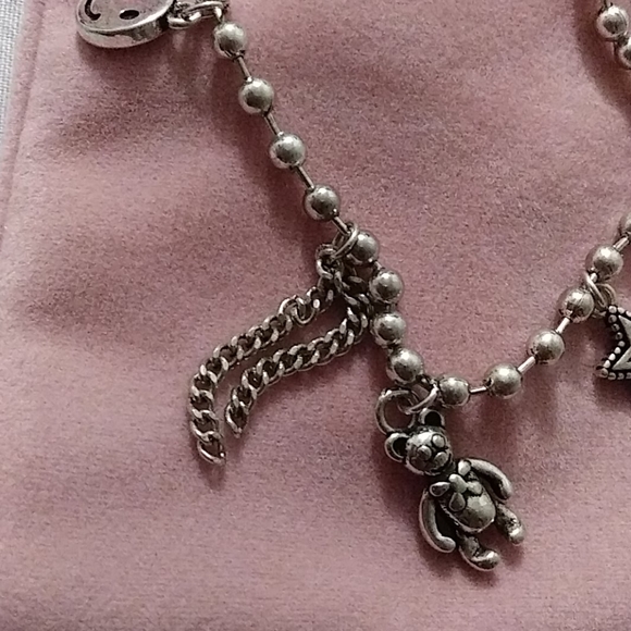 Sterling Silver Teddy Bear Bracelet - Picture 7 of 9